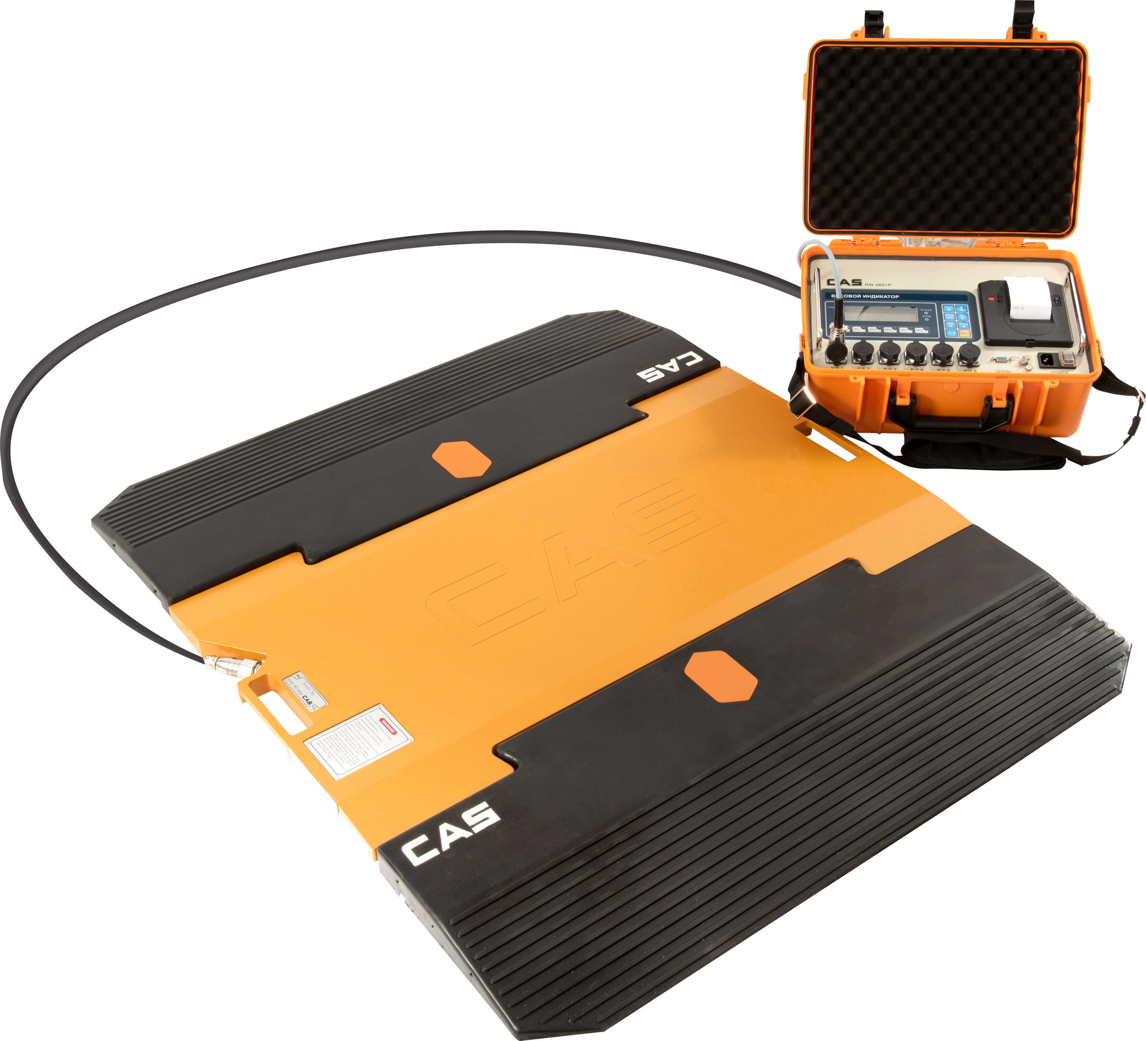 Подкладные автомобильные весы CAS RW для поосного взвешивания