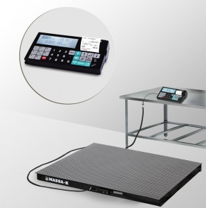 Весы с печатью чеков 4D-PM-3_RC (1000 кг)